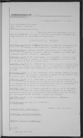 Ordenanza n° 1230 de 1948