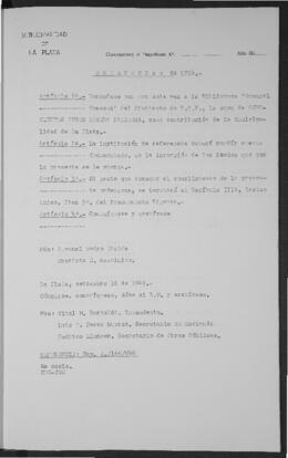 Ordenanza n° 1714 de 1949