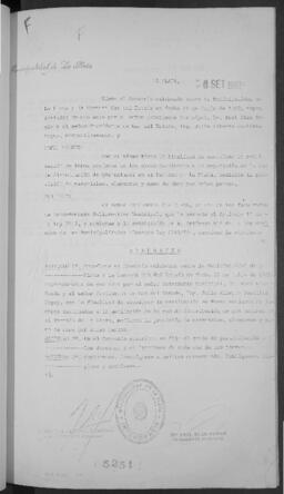 Ordenanza n° 5251 de 1982