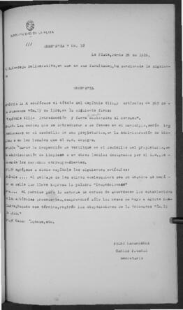 Ordenanza n° 52 de 1926