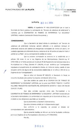 Decreto nº 3088 de 2024, ALAK, Julio Cesar