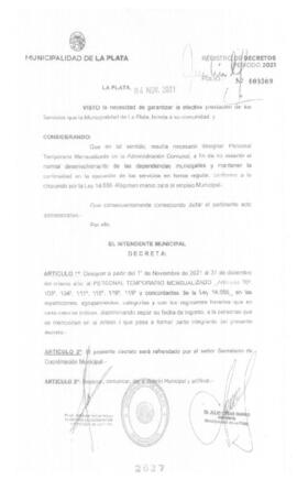 Decreto nº 2627 de 2021, GARRO, Julio cesar