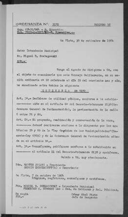 Ordenanza n° 3172 de 1964