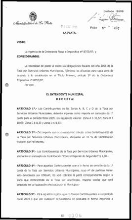 Decreto n° 6 de 2005, Alak, Julio Cesar