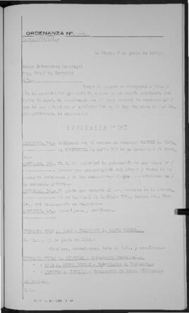 Ordenanza n° 1487 de 1949
