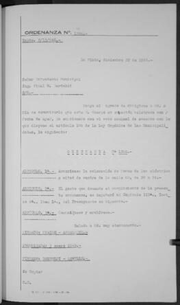 Ordenanza n° 1266 de 1948