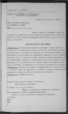 Ordenanza n° 2205 de 1958