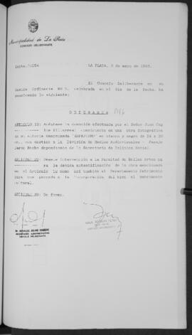 Ordenanza n° 8116 de 1993