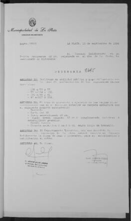 Ordenanza n° 8395 de 1994