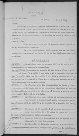 Ordenanza n° 5113 de 1982