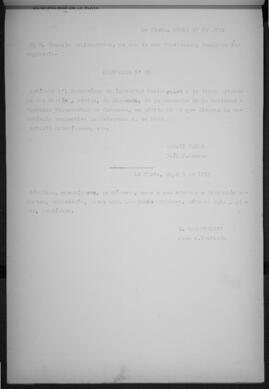 Ordenanza n° 26 de 1933