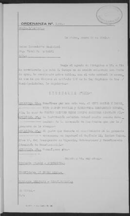 Ordenanza n° 1304 de 1949