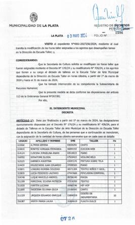 Decreto nº 726 de 2024, ALAK, Julio Cesar