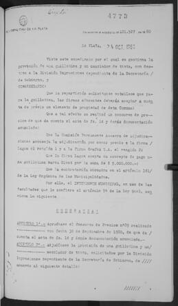 Ordenanza n° 4773 de 1980