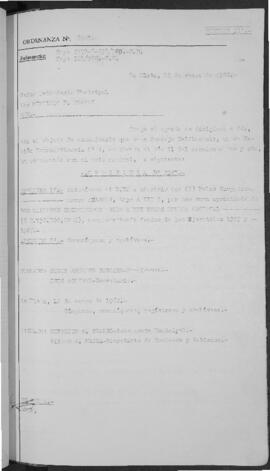 Ordenanza n° 2547 de 1960