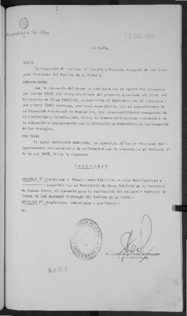 Ordenanza n° 4867 de 1981
