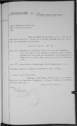 Ordenanza n° 917 de 1948