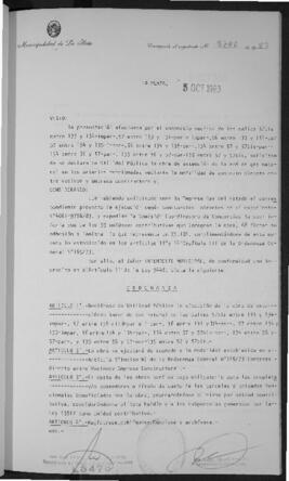 Ordenanza n° 5478 de 1983