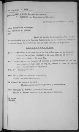 Ordenanza n° 2272 de 1958