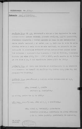 Ordenanza n° 1790 de 1949