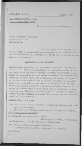Ordenanza n° 4238 de 1975