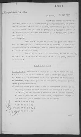 Ordenanza n° 4801 de 1980