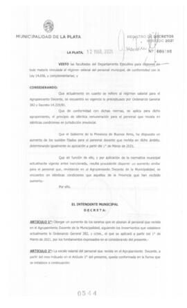 Decreto nº 544 de 2021, GARRO, Julio cesar