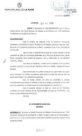Decreto nº 2867 de 2024, ALAK, Julio Cesar