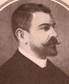 Fotos del primer intendente de La Plata, Marcos J. Levalle. Extraído de: La Plata a través de cincuenta años